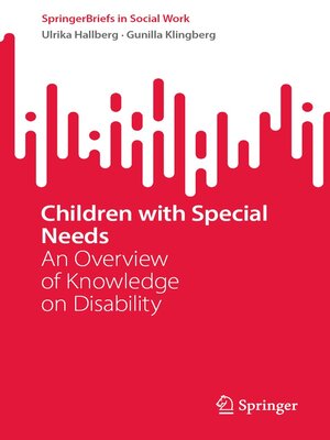 cover image of Children with Special Needs